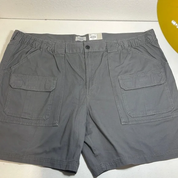 croft barrow Shorts Croft Barrow Grey Cargo Short Big Tall